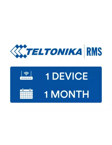 Teltonika RMS License, 1 device credit, 1 month